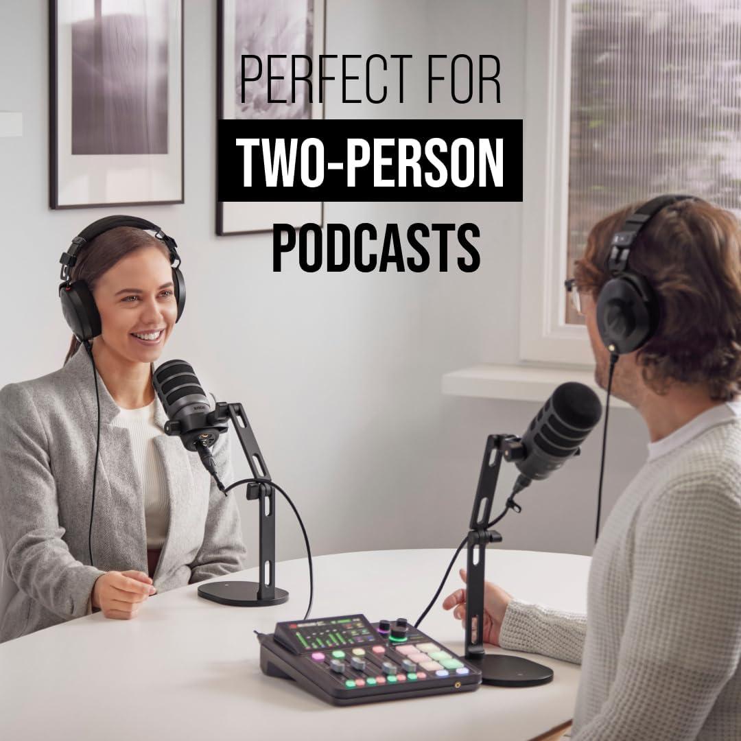 RØDECaster Duo - Estudio de Producción Todo-en-Uno Negro