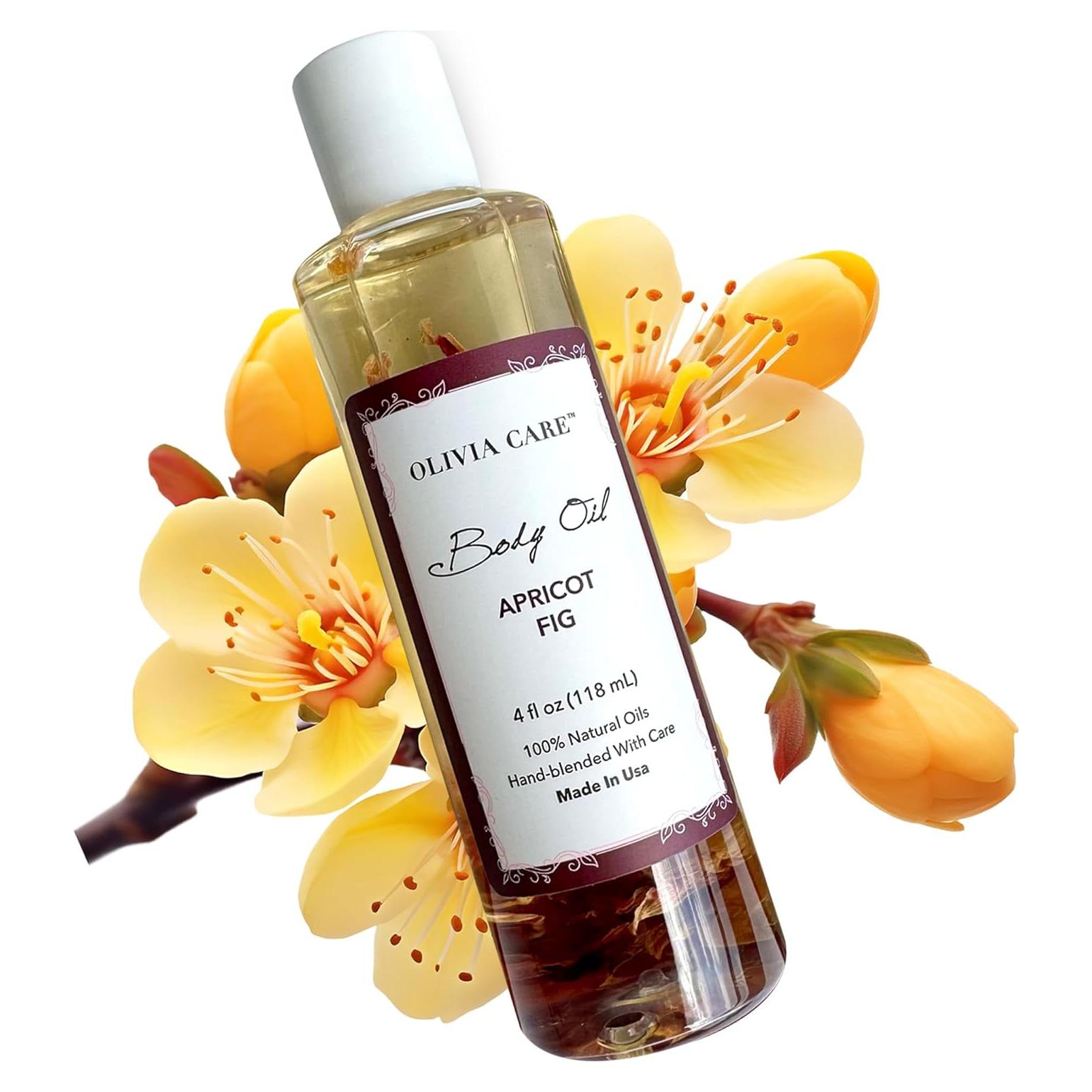 Aceite Corporal Olivia Care Higo de Albaricoque 113g Natural