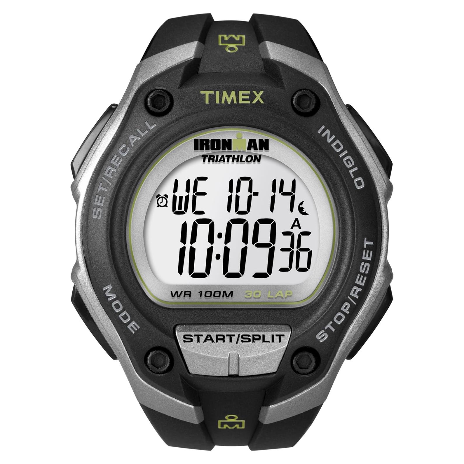 Reloj Deportivo Timex Ironman 43mm Hombre Resistente al Agua