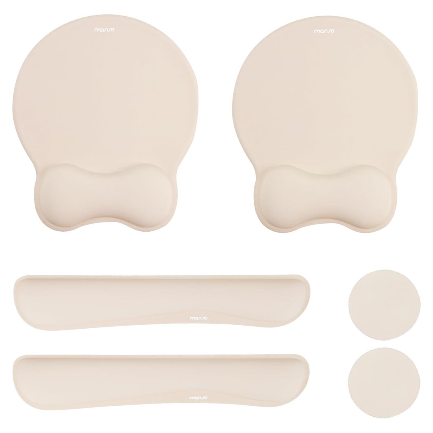 Juego de Soporte Ergonómico MOSISO para Teclado y Mouse