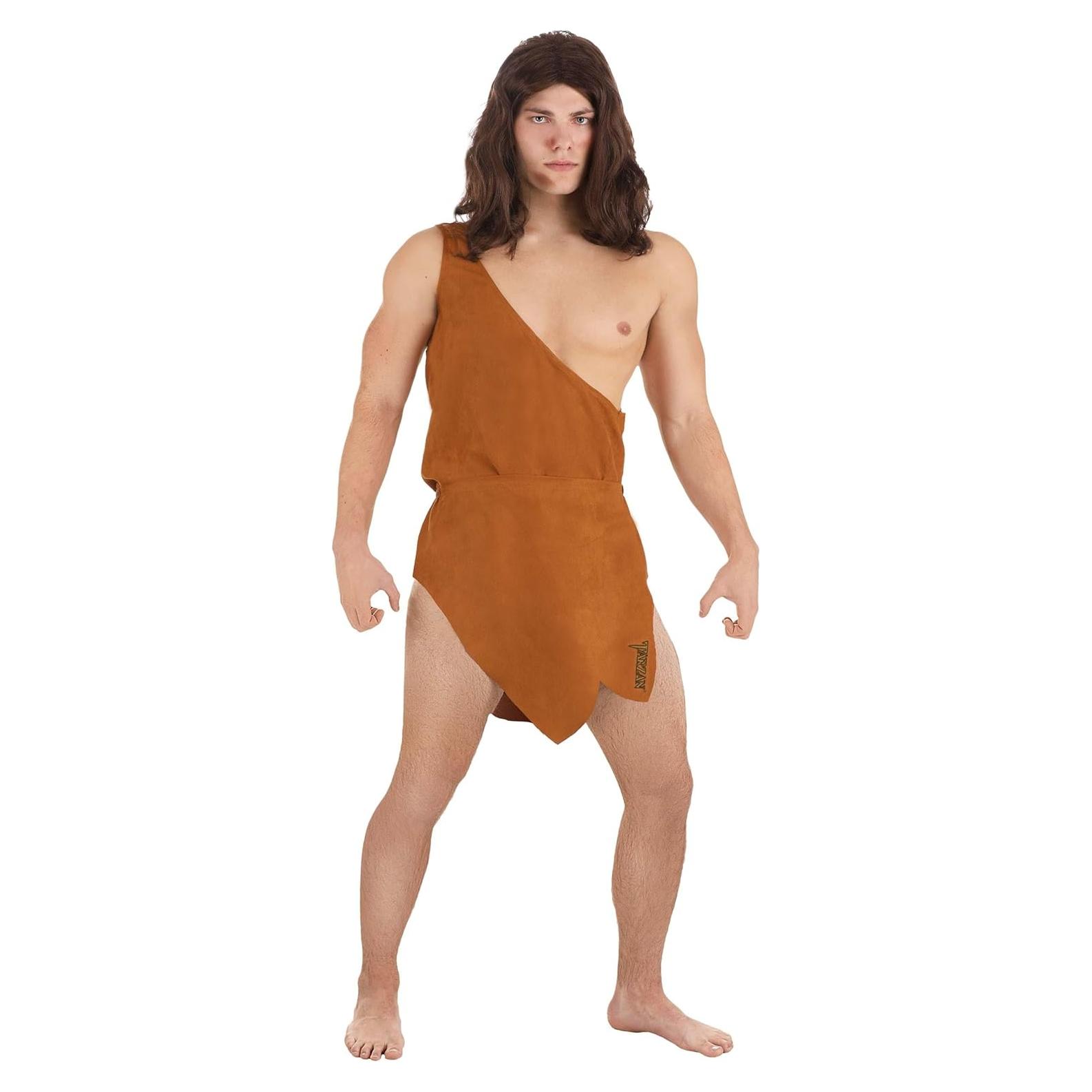 Disfraz de Tarzán para Hombre - Atuendo Selva Talla Pequeña