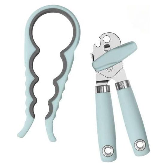 Juego de Abridores Manuales Tovolo - Latas y Tarros Neblina Azul