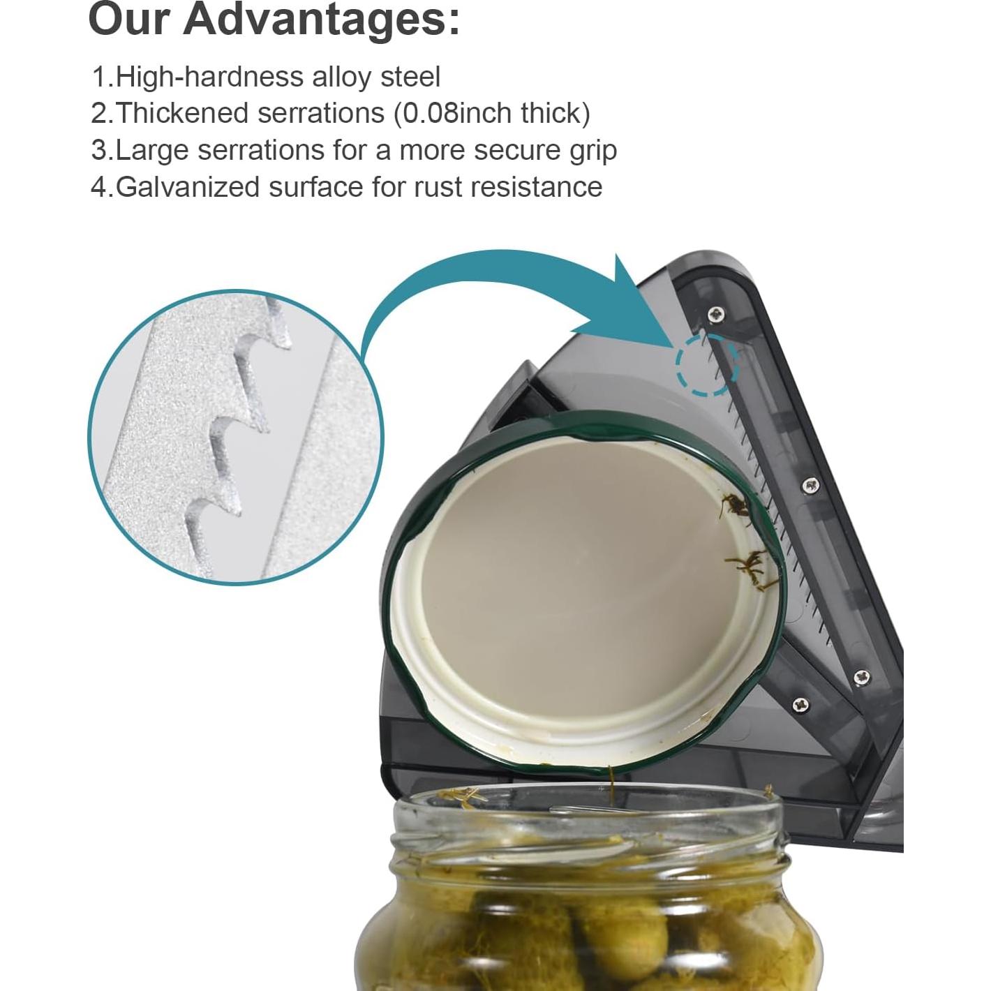 Abrebotellas Multifuncional ARIOTSY para Manos Débiles - Antideslizante