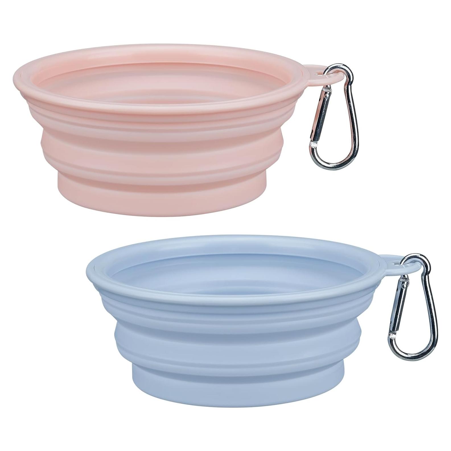 Cuencos Colapsables para Perros LeeRound - Paquete de 2, 350 ml