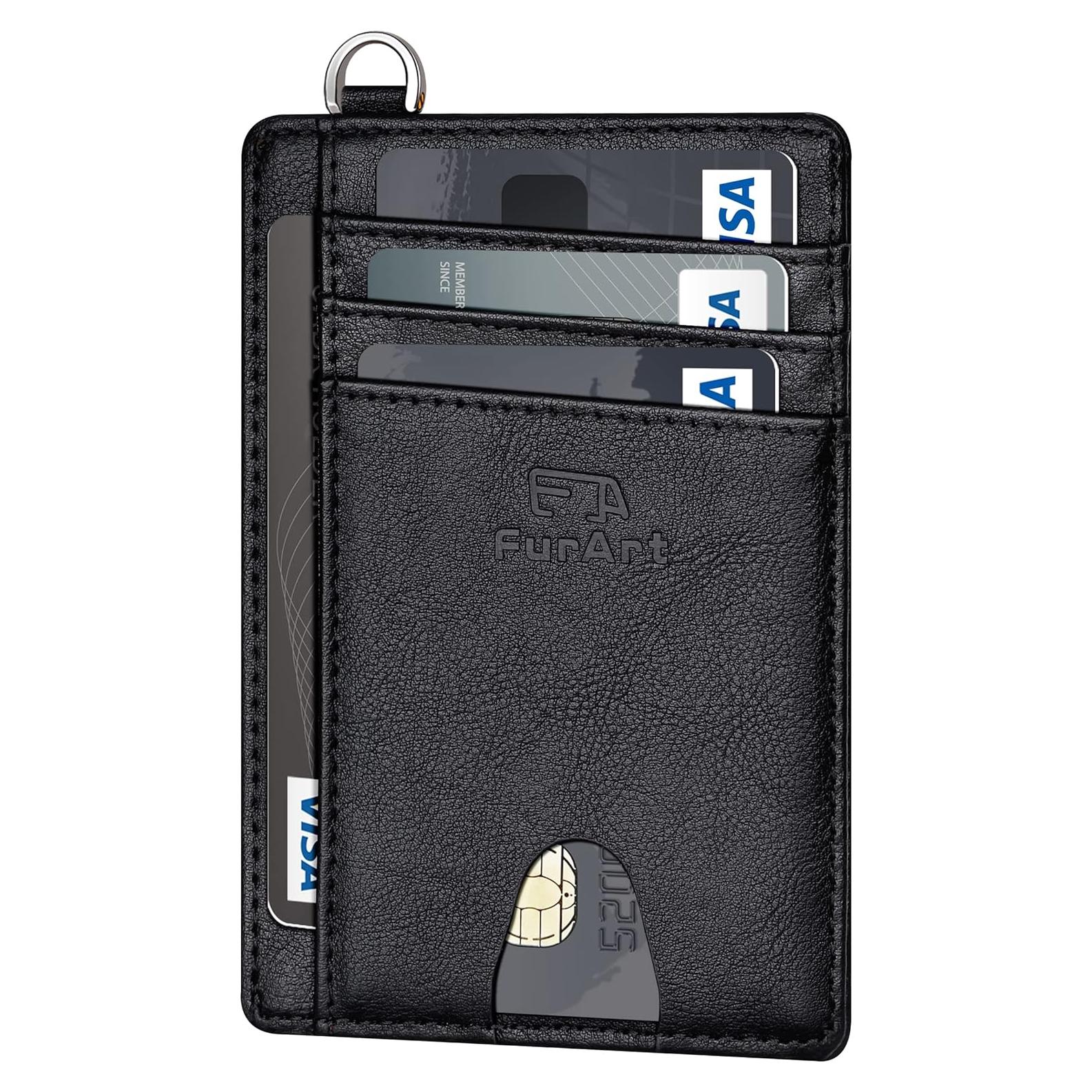 Cartera Minimalista FurArt Slim con Bloqueo RFID para Hombres