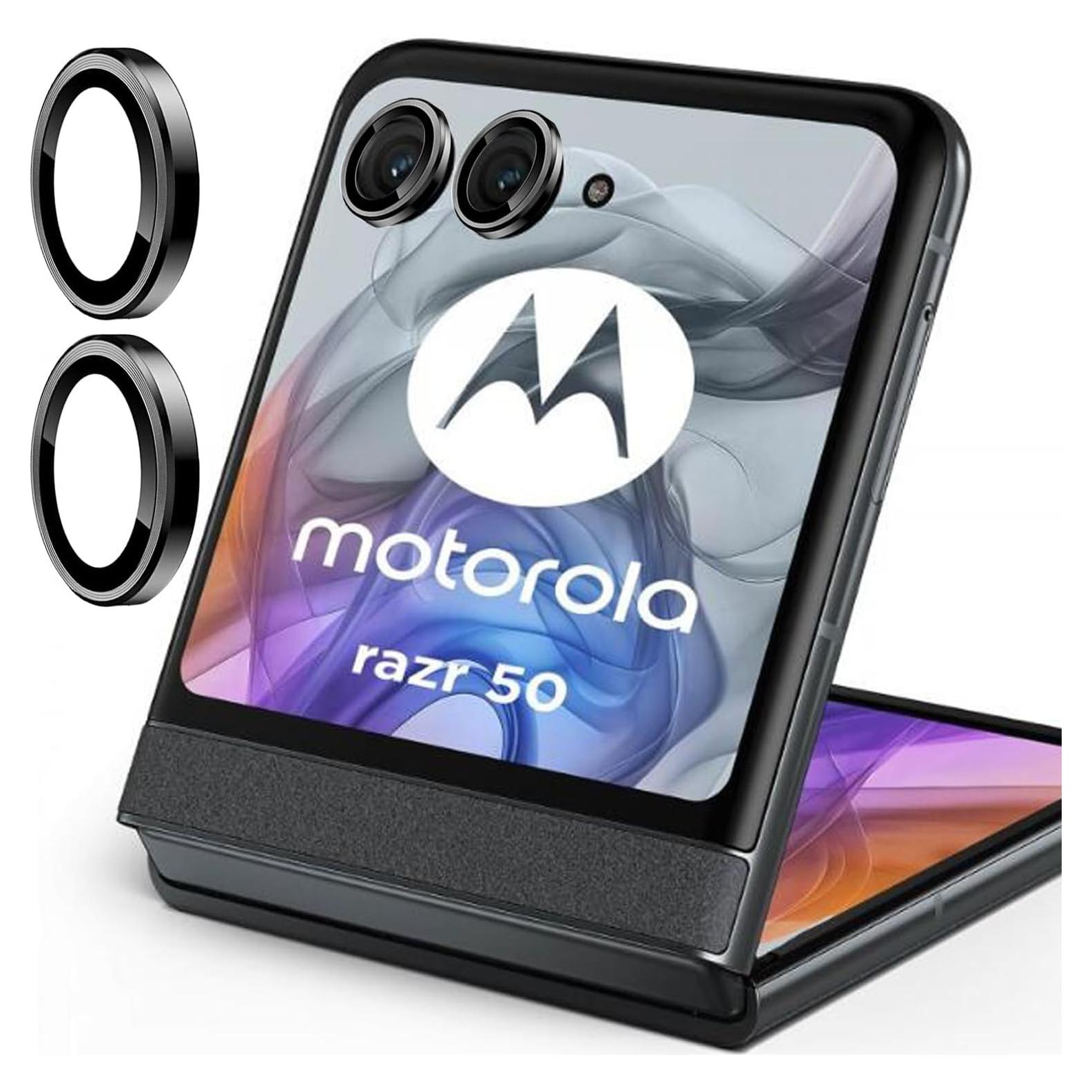 Protector de Lente de Cámara Zeking para Motorola Razr 50/60 - Vidrio Templado 9H