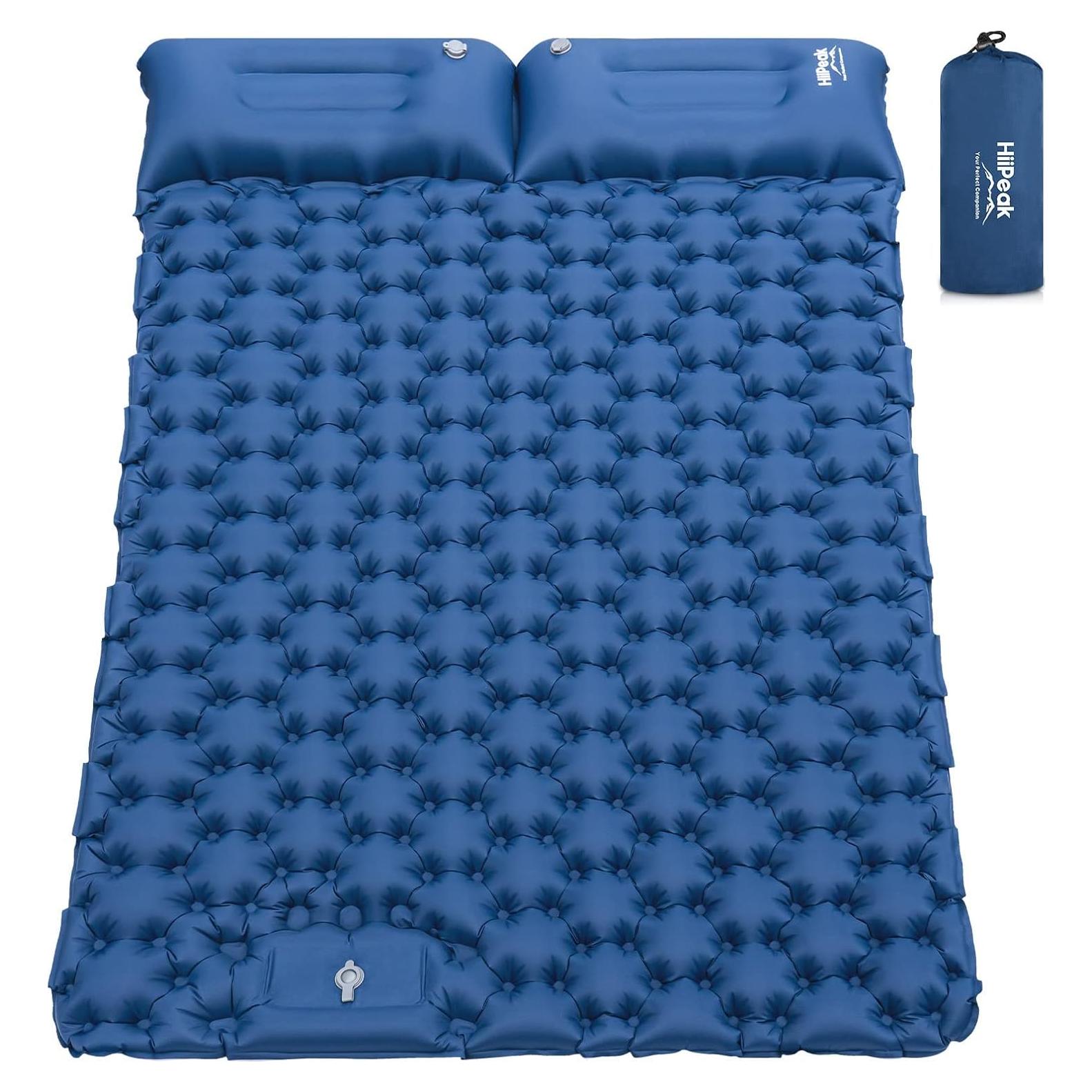 Colchón Inflable HiiPeak CA04 Doble Azul 192x122x10cm