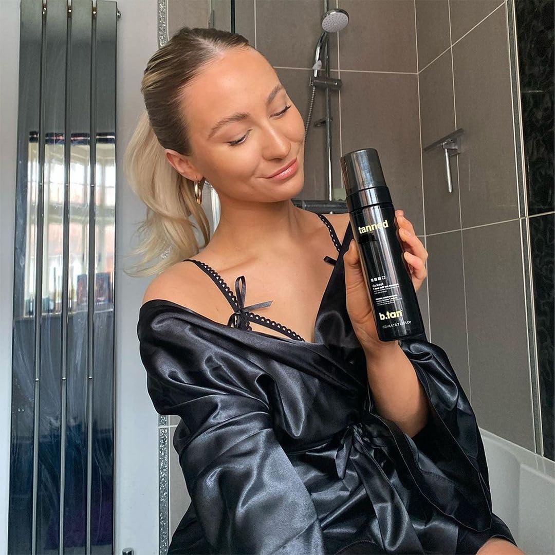 Kit de Autobronceado Oscuro b.tan con Guante Aplicador 540g