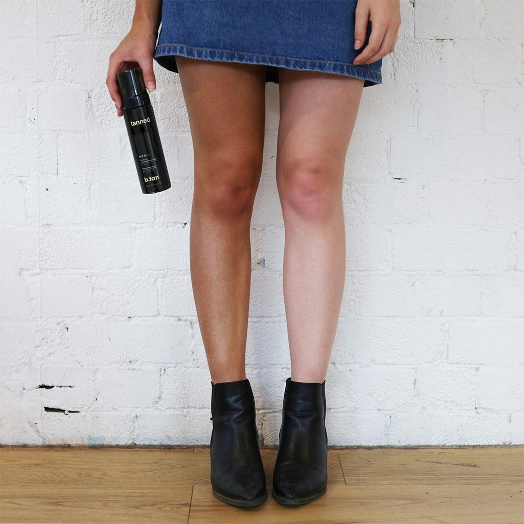 Kit de Autobronceado Oscuro b.tan con Guante Aplicador 540g