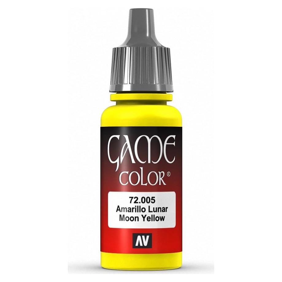 Pintura Acrílica Vallejo Game Color Amarillo Luna Pálida 17ml
