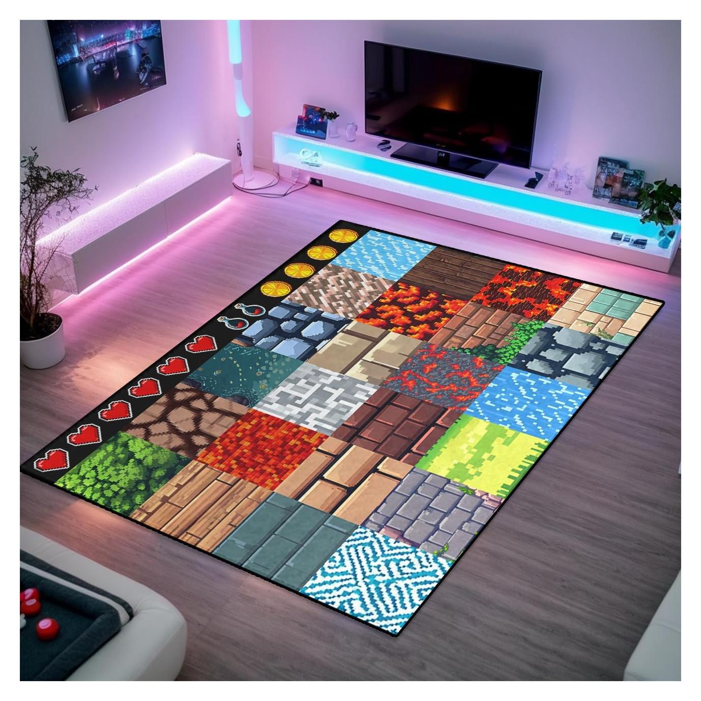Alfombra de Juego OGPJKEQR 0.76m x 1.22m Multi Colorida
