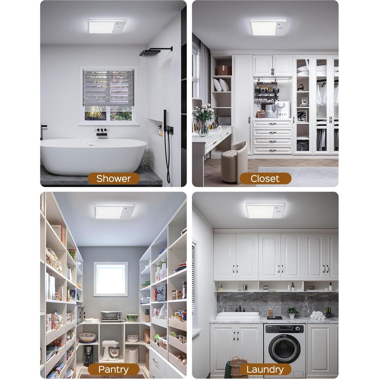 Luz de Techo Inalámbrica JACKYLED con Sensor de Movimiento 8000mAh