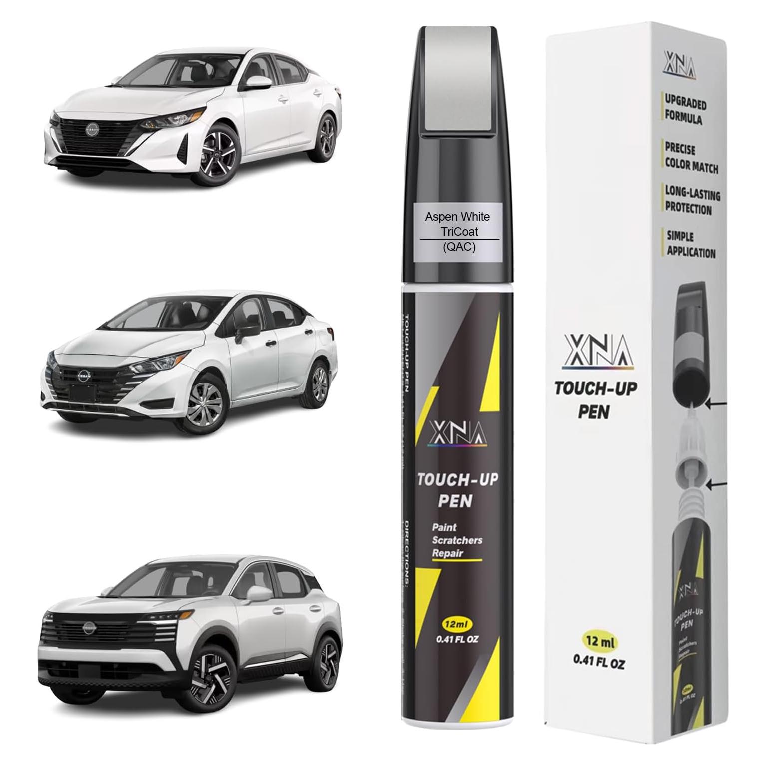 Lápiz de Pintura XNA Aspen White TriCoat para Nissan 12ml