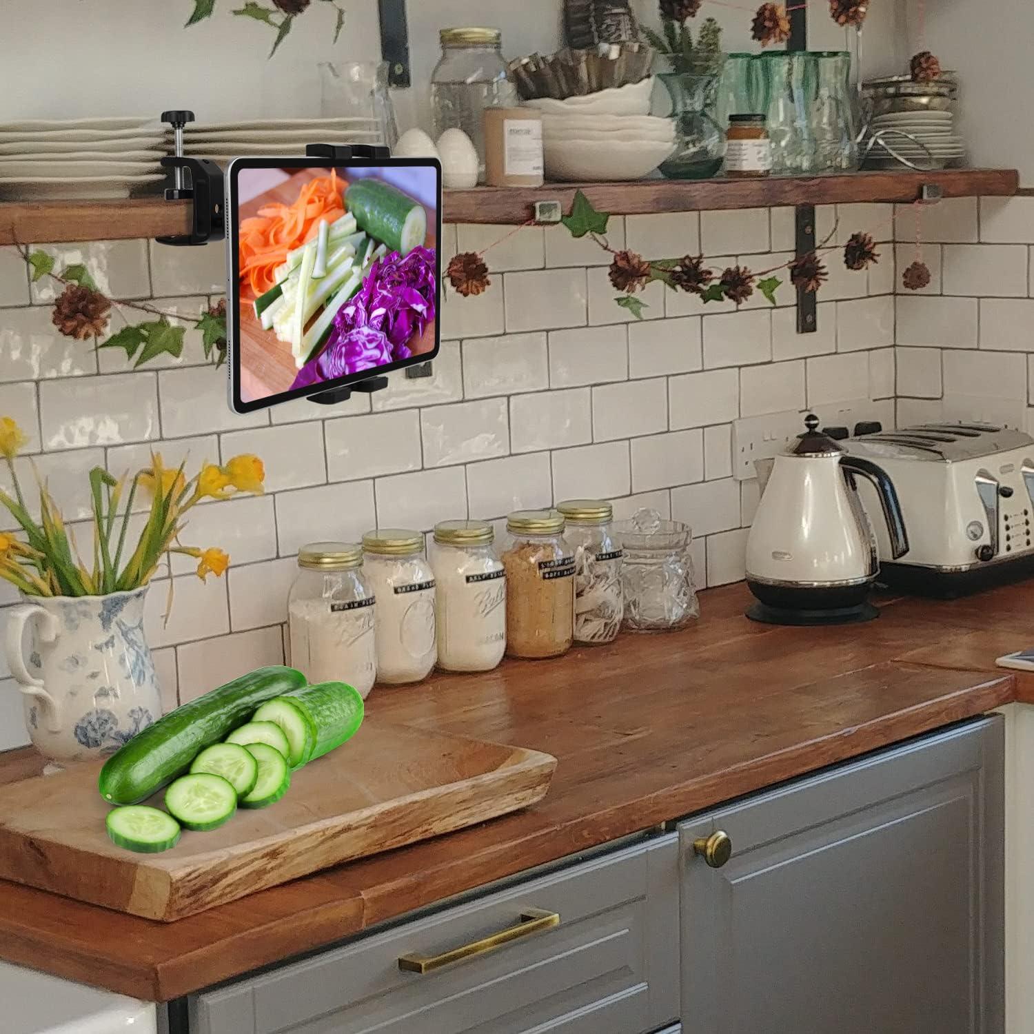 Soporte para Tabletas Mippko Bajo Gabinete 4.5 cm Ajustable