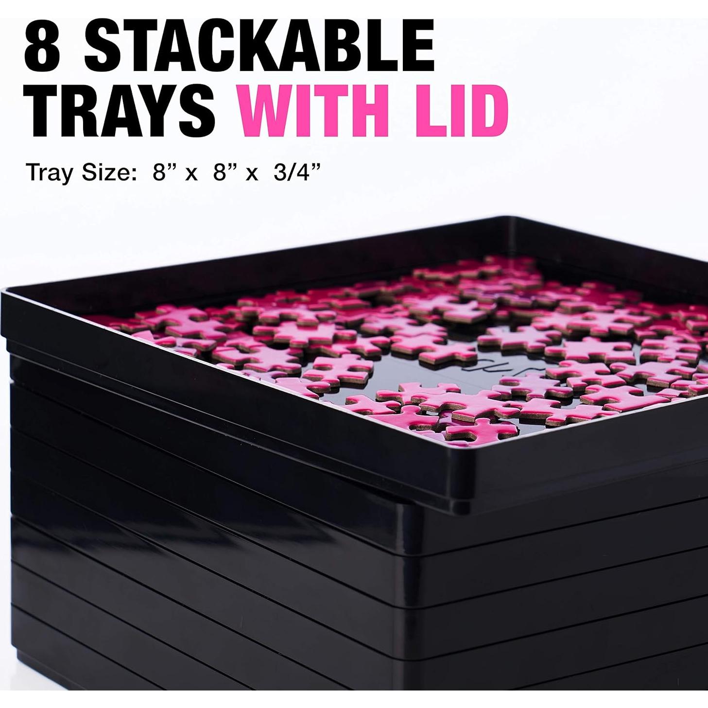 Bandejas de Clasificación Tidyboss 8 Piezas 20x20 cm