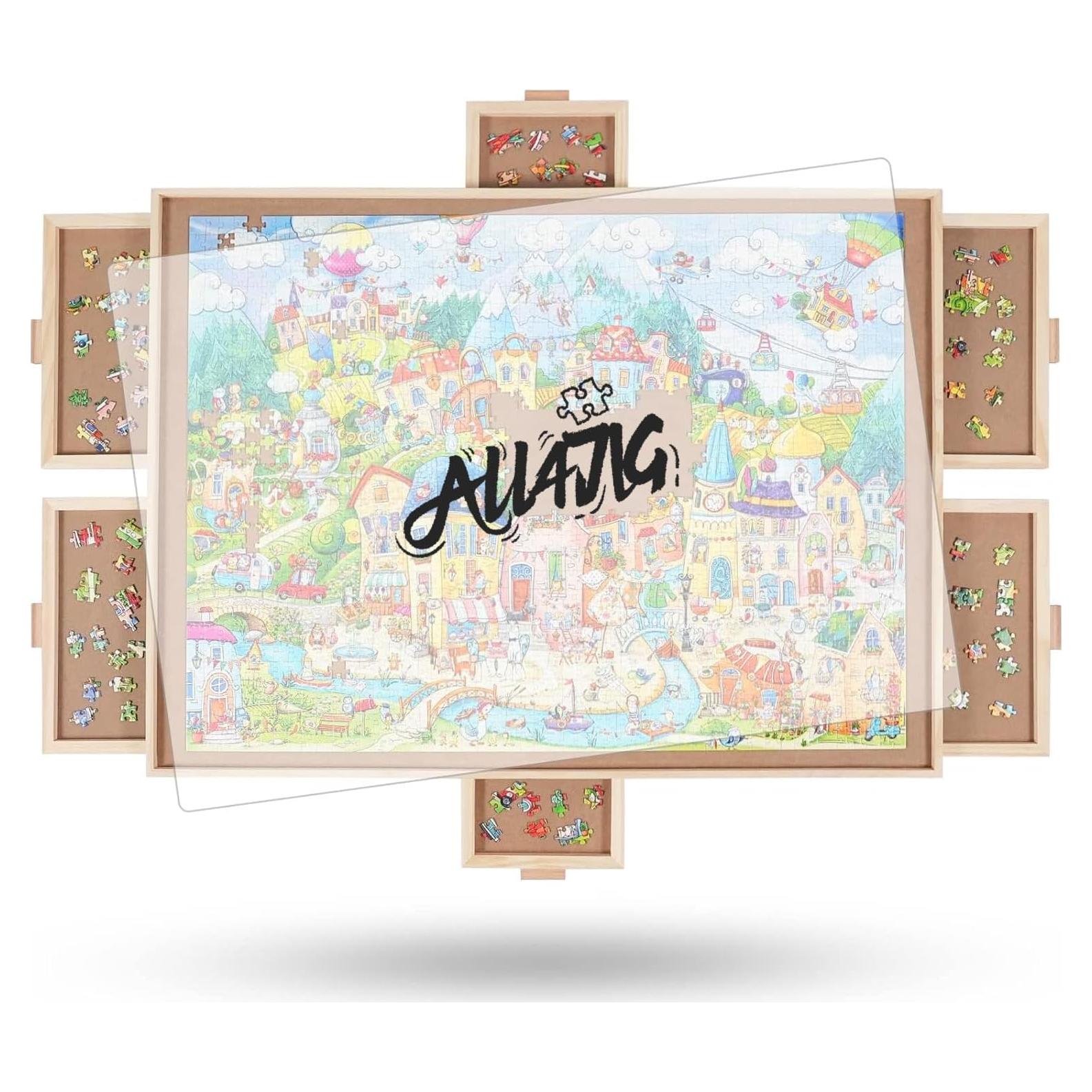 Mesa de Rompecabezas ALL4JIG 1500 Piezas con 6 Cajones