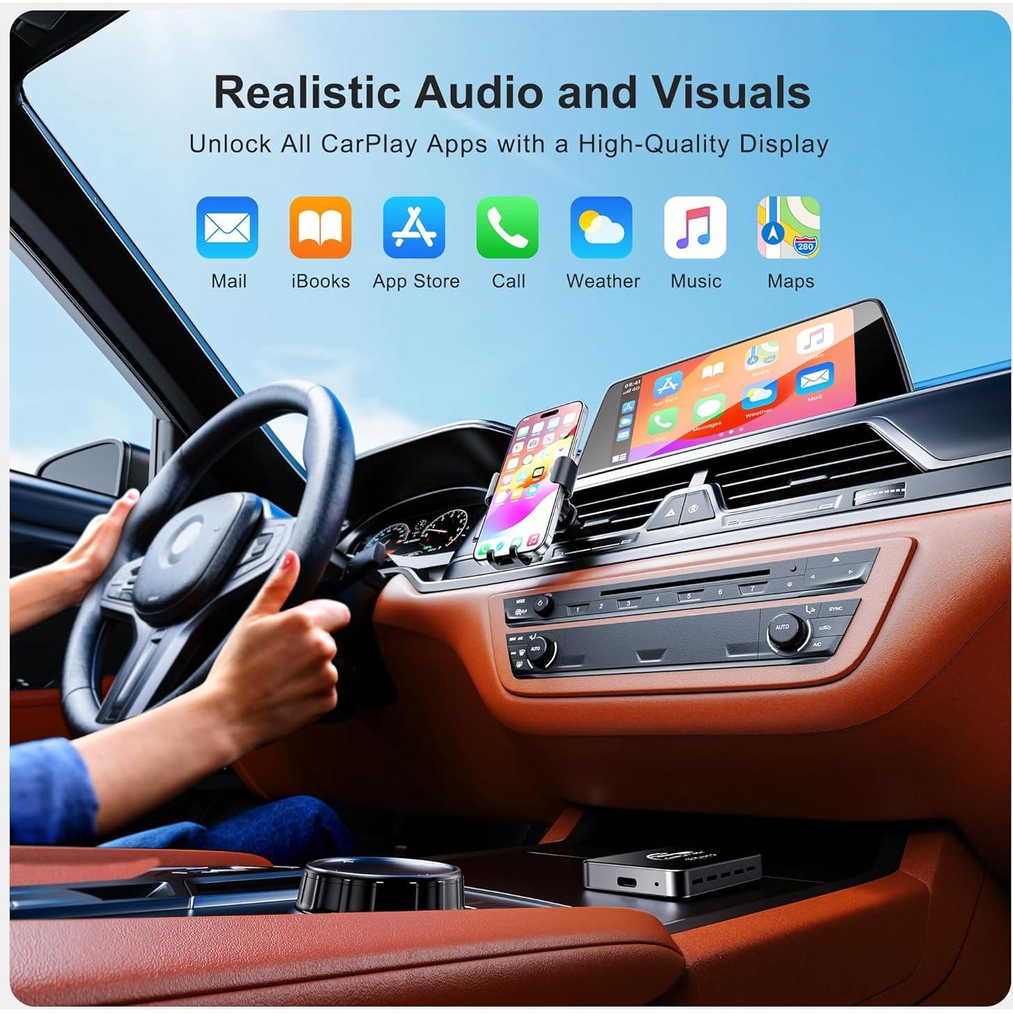 Adaptador Inalámbrico CarPlay FAIMEE T11 4GB RAM 32GB ROM