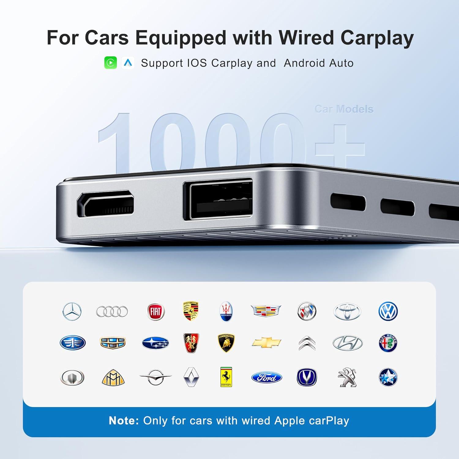 Adaptador Inalámbrico CarPlay FAIMEE T11 4GB RAM 32GB ROM