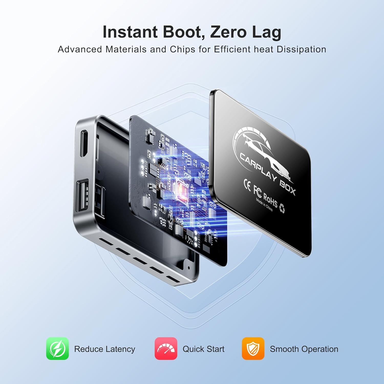 Adaptador Inalámbrico CarPlay FAIMEE T11 4GB RAM 32GB ROM