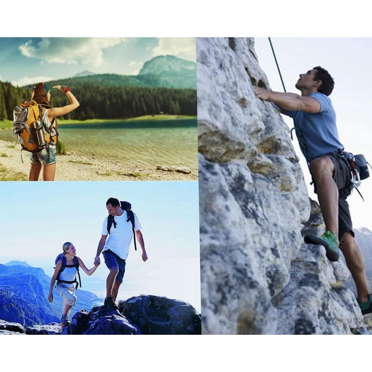 Gancho de Resorte Sprookber Acero Inoxidable 304 Set de 6