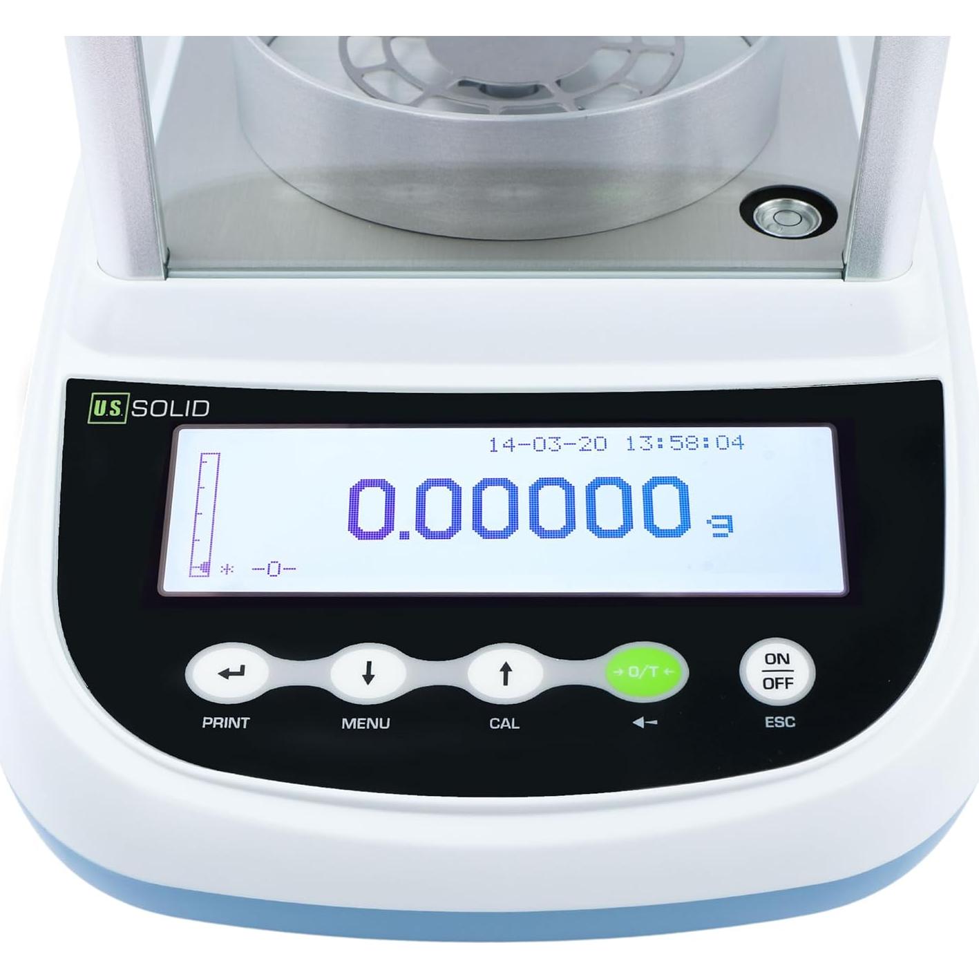 Balanza de Laboratorio U.S. Solid USS-DBS84-62, 62g x 0.01mg