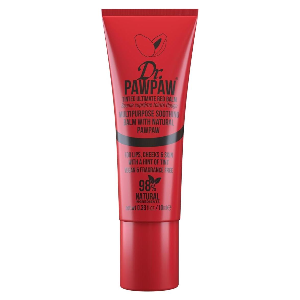 Bálsamo Labial Hidratante Dr. PawPaw Rojo 9.4 g - Multiusos