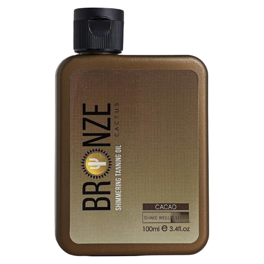 Aceite Bronceador Brillante Bronze Cactus - 100% Vegano FPS 15