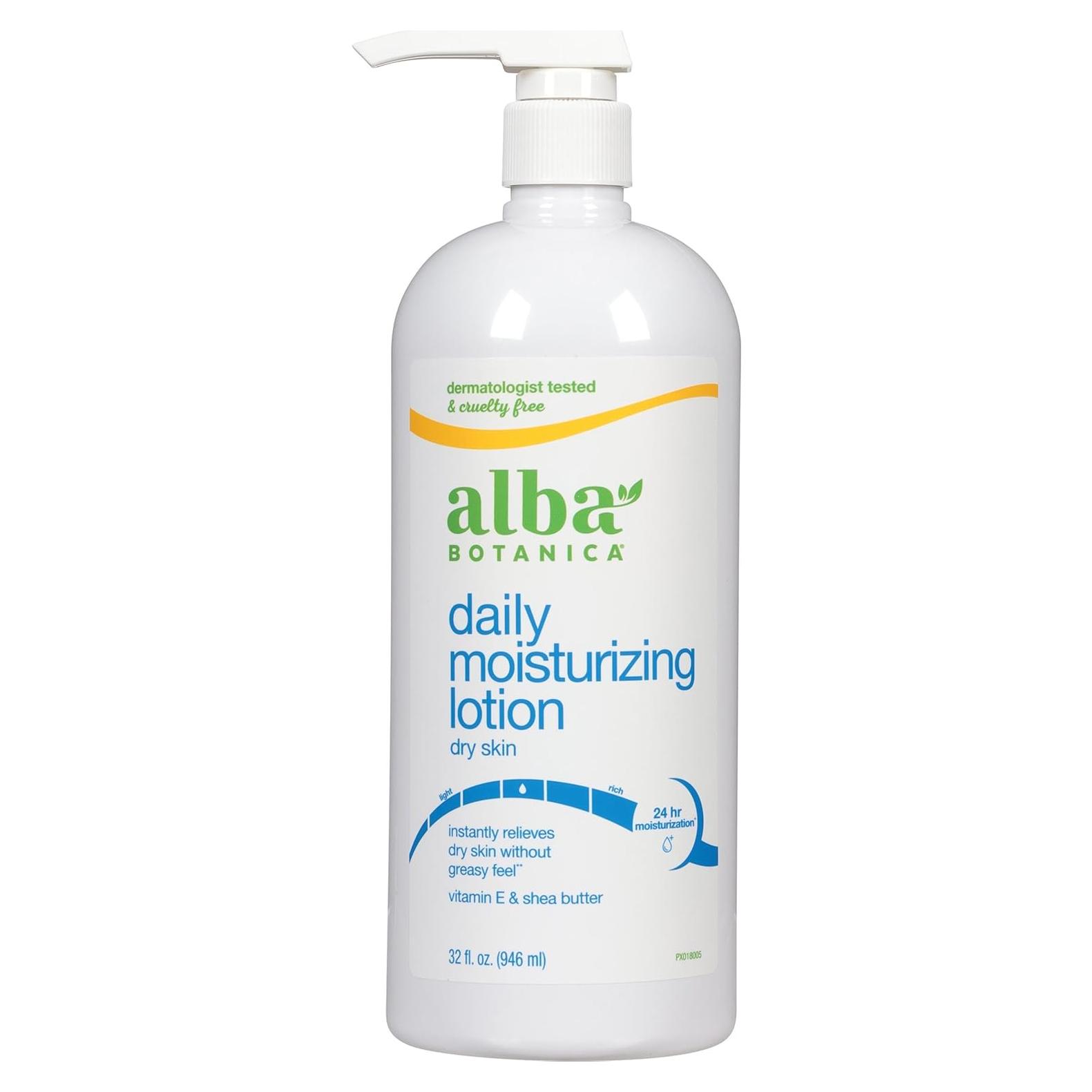 Loción Hidratante Alba Botanica 32 Oz Piel Seca Vitamina E