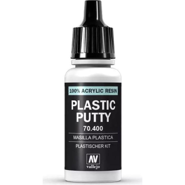 Masilla Plástica Vallejo 18 ml Blanca Mate para Modelado