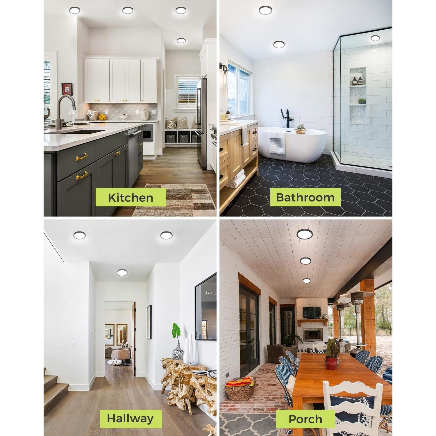 Lámpara de Techo LED Empotrada Hepside 15W 3000K/4000K/6000K