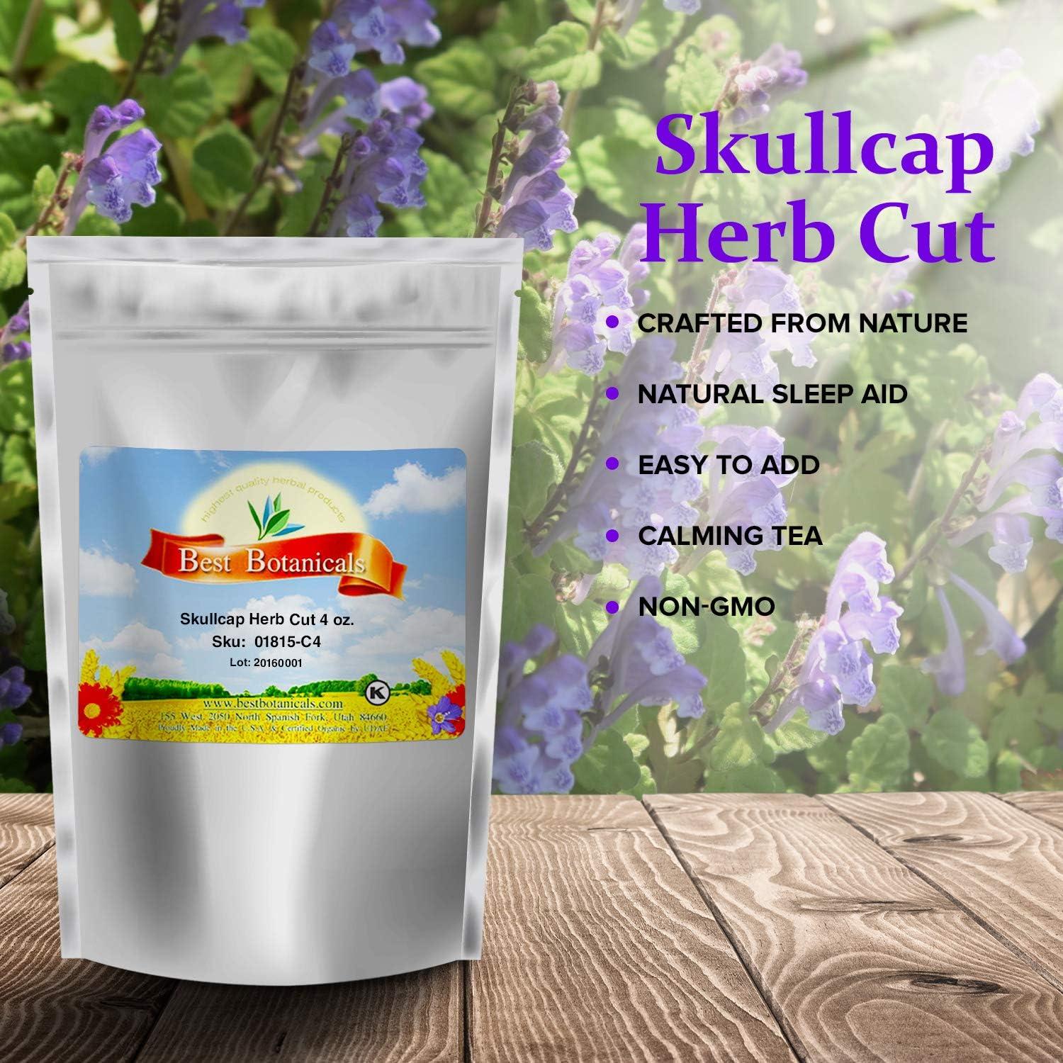 Hierba de Escutelario Cortada 113.4 g Mejor Botánicos - Orgánica