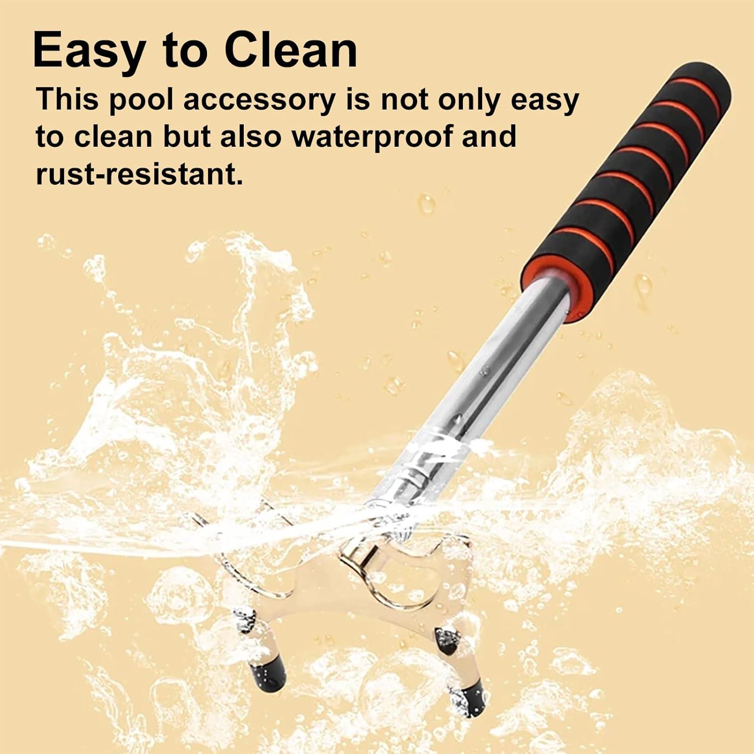 Puente de Billar Retráctil Yoqanr 35-150cm con Cabeza de Latón