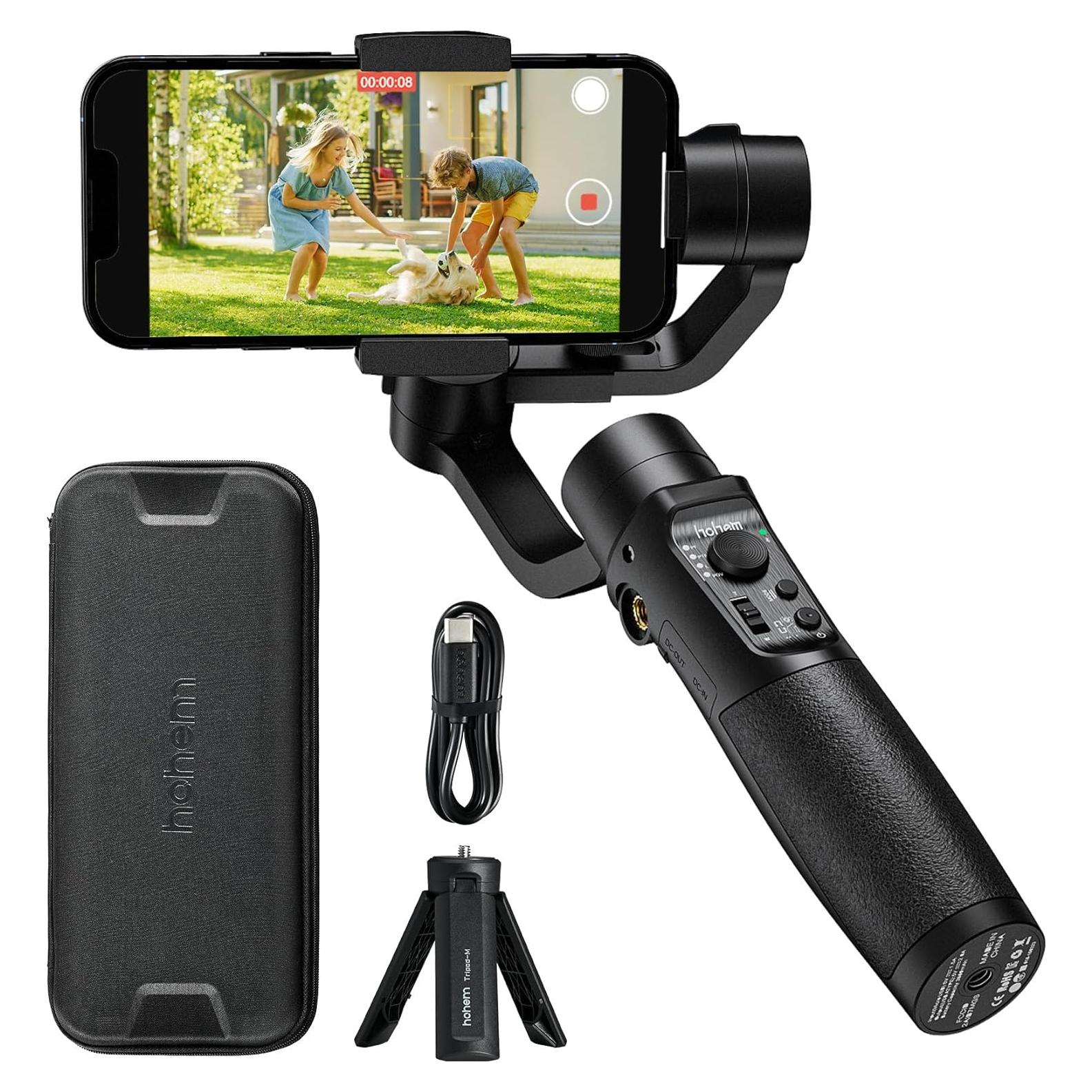 Gimbal Estabilizador Hohem iSteady Mobile Plus 3 Ejes para Smartphone