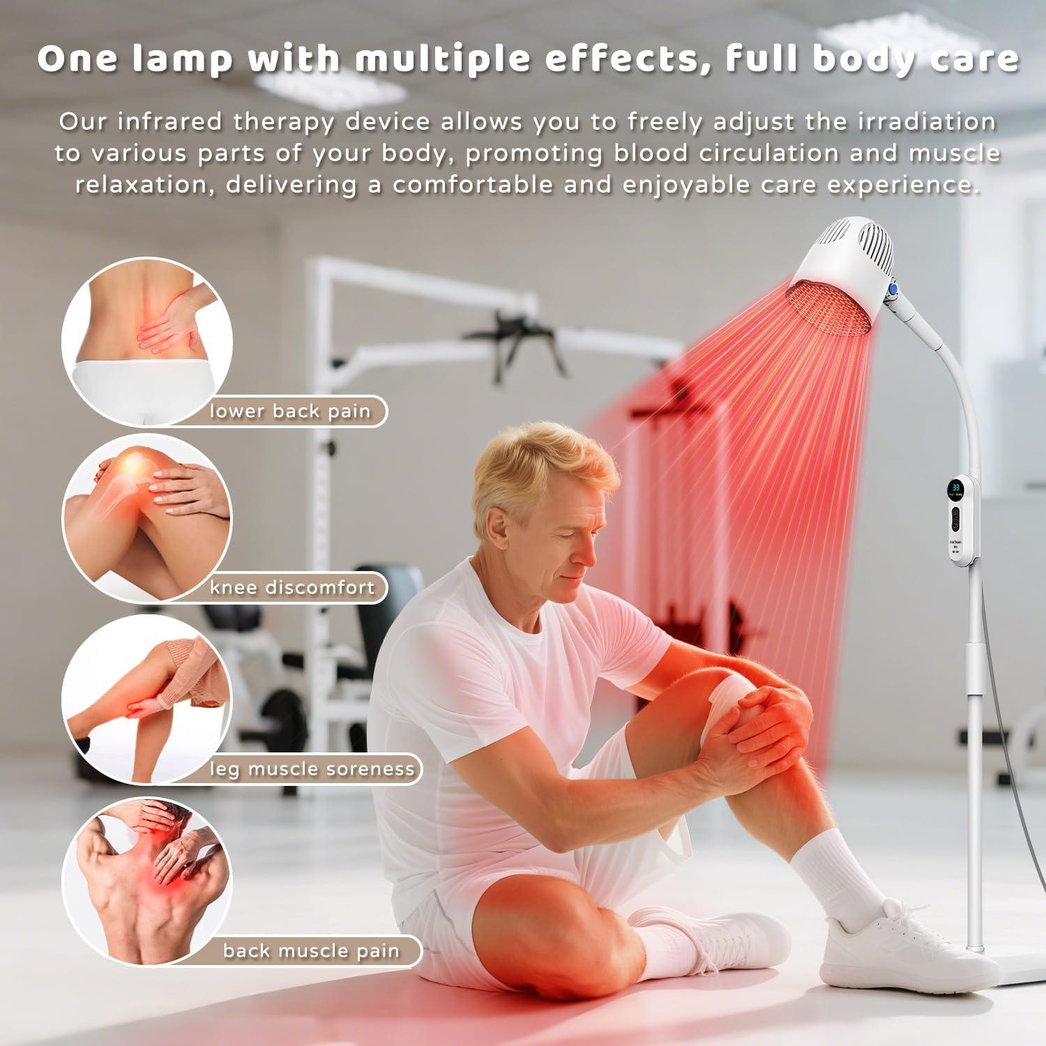 Terapia de Luz Roja Infrarroja FOSHAN 750nm-2500nm Alivio Dolor