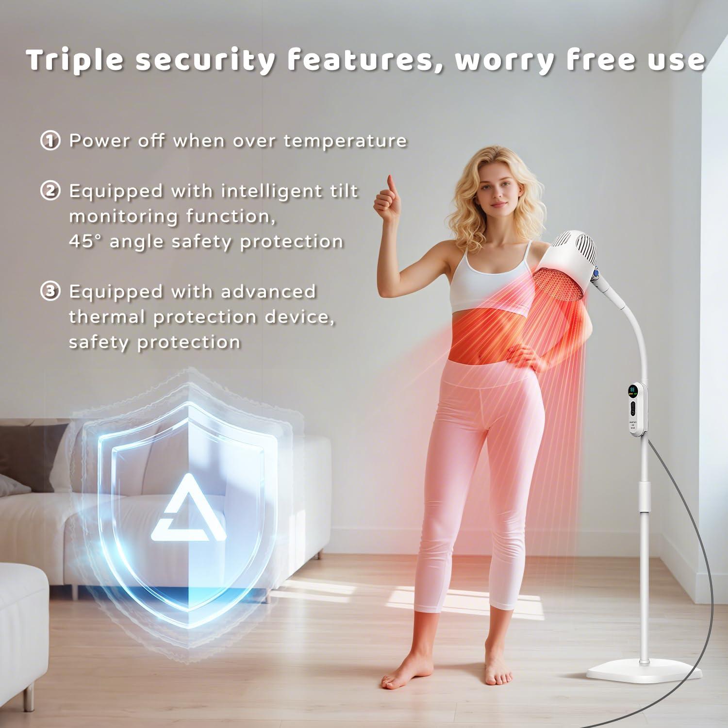 Terapia de Luz Roja Infrarroja FOSHAN 750nm-2500nm Alivio Dolor