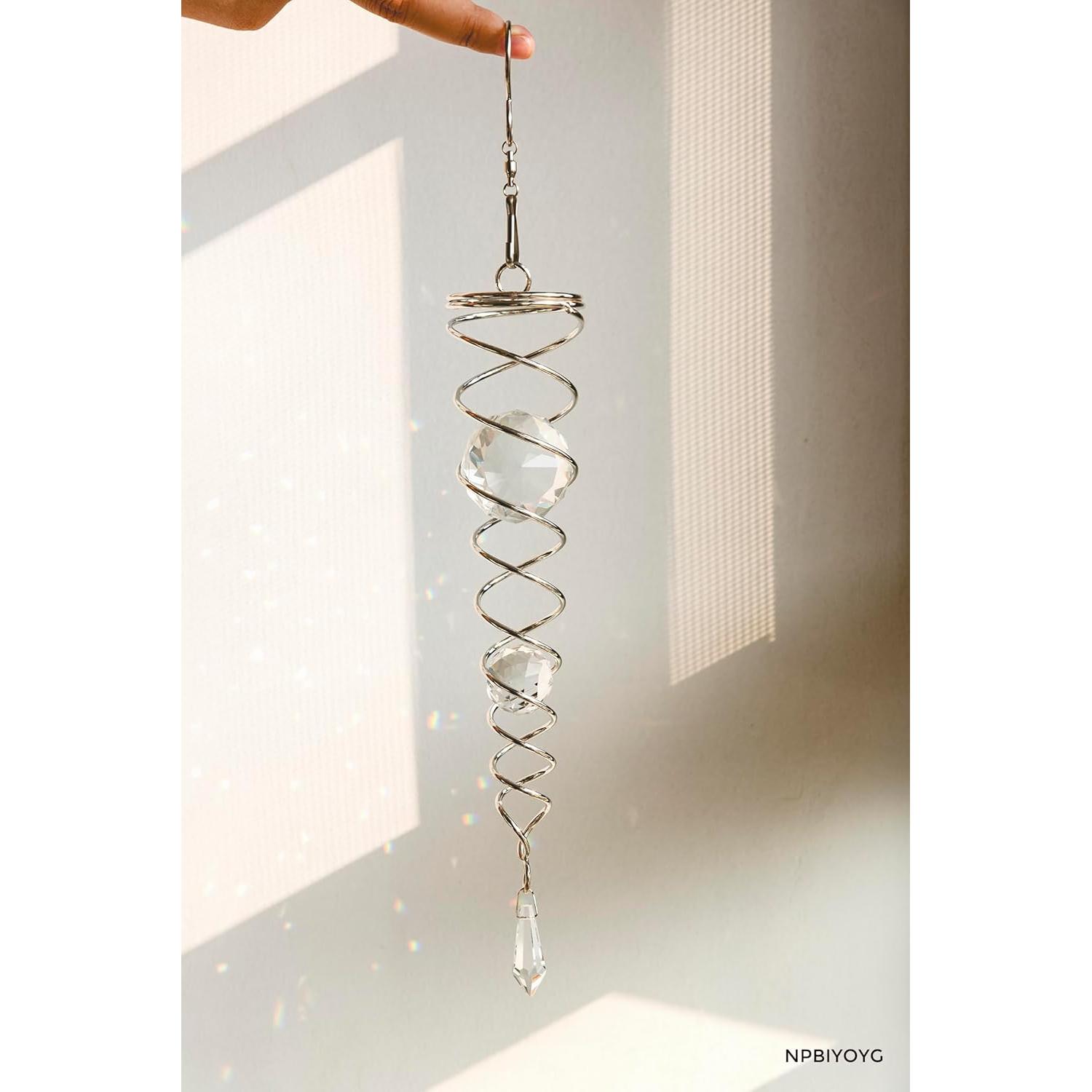 Bola de Observación Espiral 23 cm NPBIYOYG - Acero Inoxidable