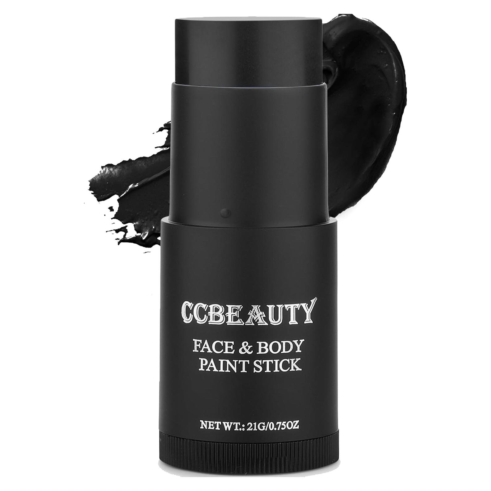 Barra de Pintura Facial Negra CCbeauty - Maquillaje SFX Profesional