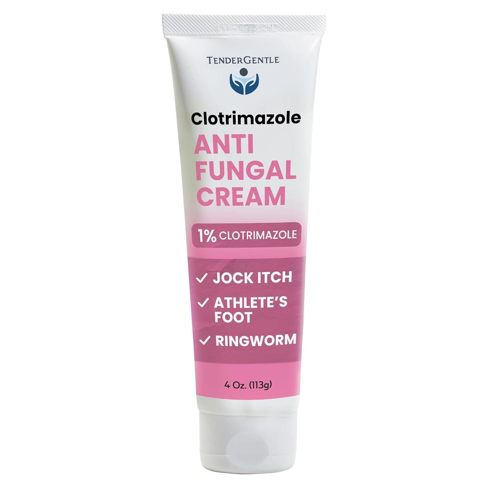 Crema Antifúngica TenderGentle Clotrimazol 113.4 g - Pie de Atleta