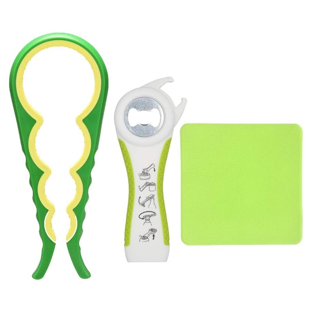 Abridor de Tarros y Botellas Otstar 5 en 1 con Agarre de Silicona