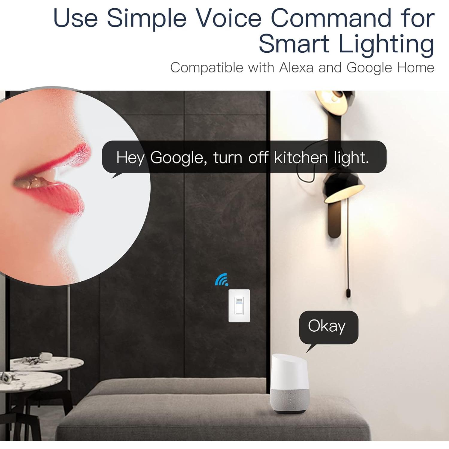 Interruptor de Movimiento PIR Wi-Fi MOES 1 Gang con APP