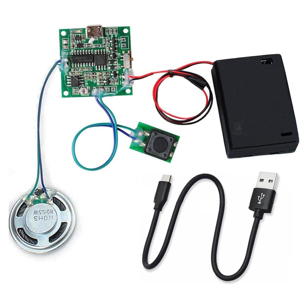 Módulo de Sonido Grabable 8MB Stemedu para Tarjetas Musicales