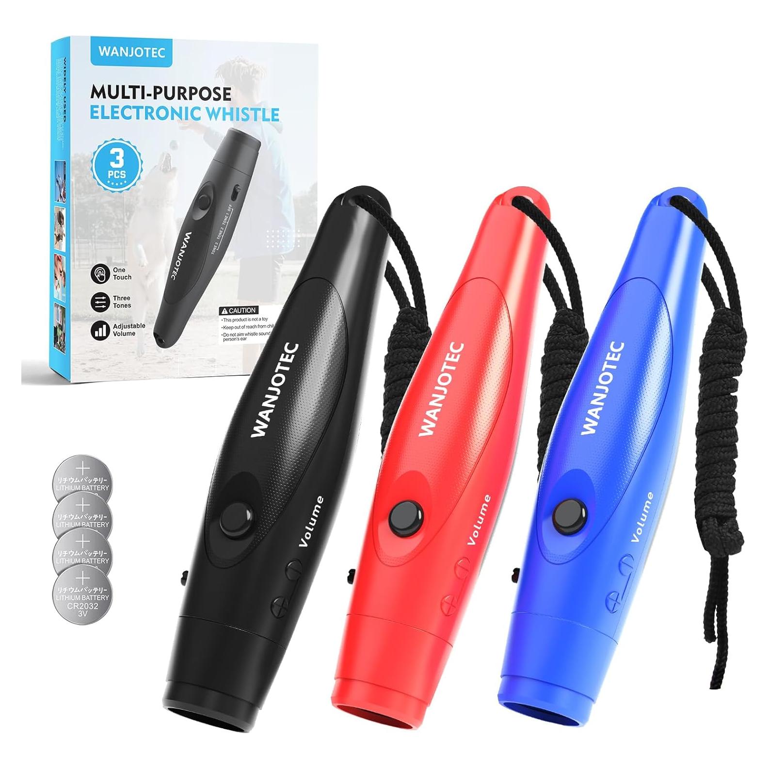 Silbato Electrónico WANJOTEC 3 Tonos Ajustables 130dB