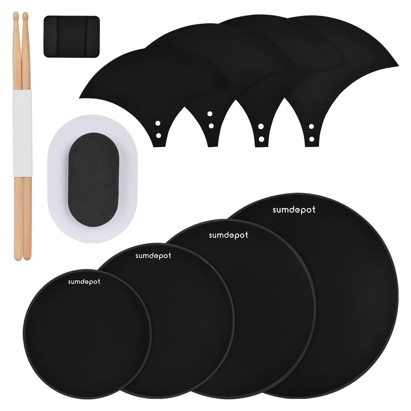 Pads de Silencio para Batería 11 Piezas Sumdepot