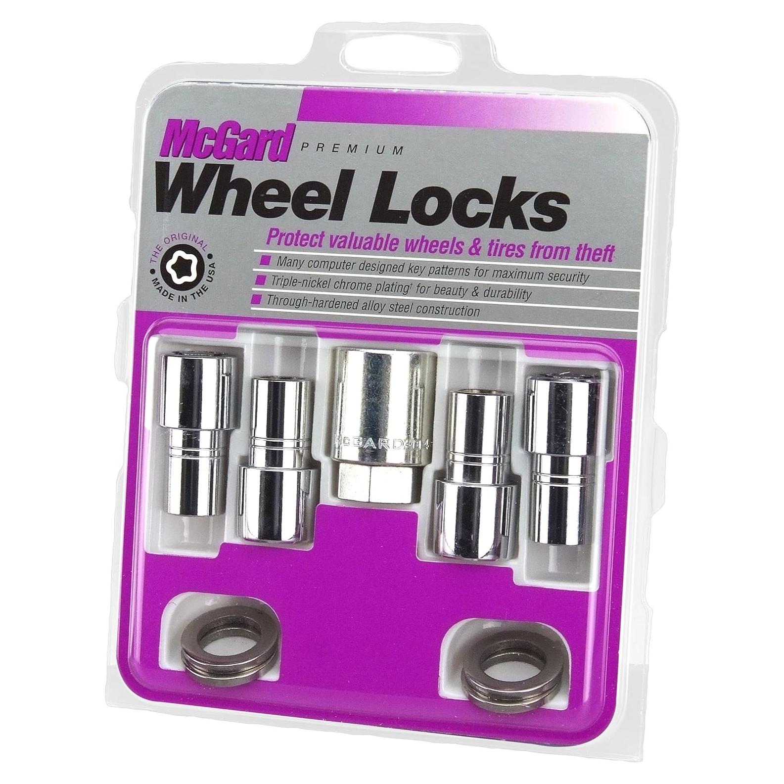 Cerraduras de Rueda McGard 22158 Cromadas M12 x 1.5 - 4 Piezas