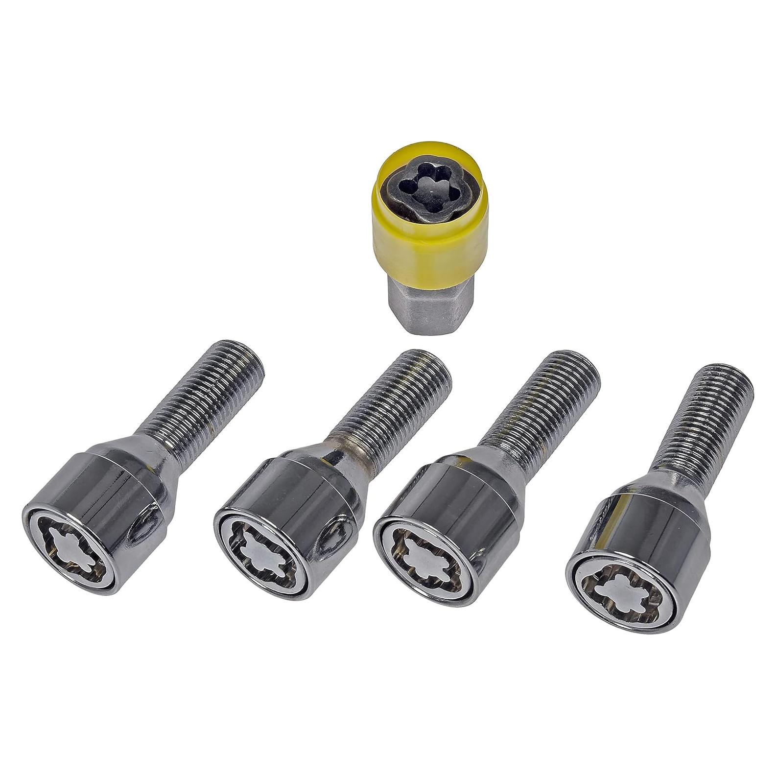 Juego de Bloqueo de Rueda Dorman 712-391 M12-1.50 6 Piezas