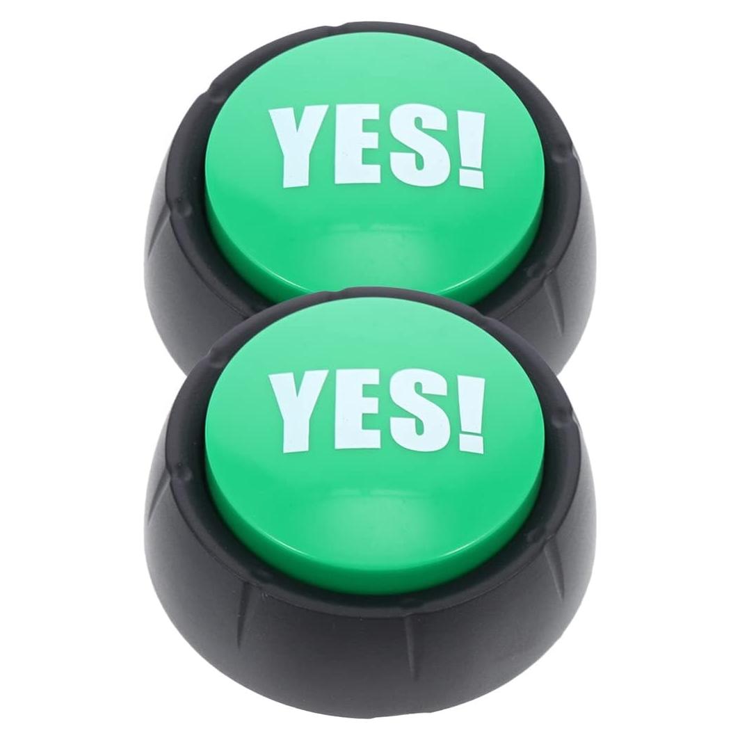 Botón de Sonido NUOBESTY - Juguete de Broma Verde 2 Pcs