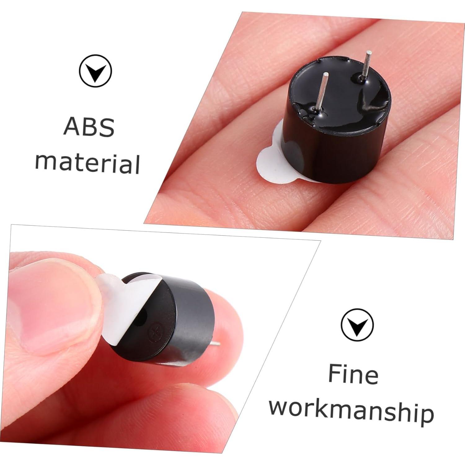 Zumbadores Piezoeléctricos Compactos Anneome 12pcs 5V Alta Sonoridad