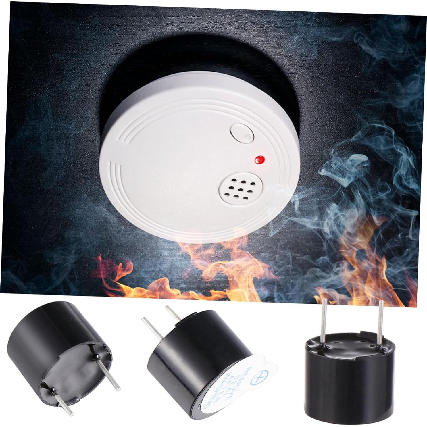 Zumbadores Piezoeléctricos Compactos Anneome 12pcs 5V Alta Sonoridad