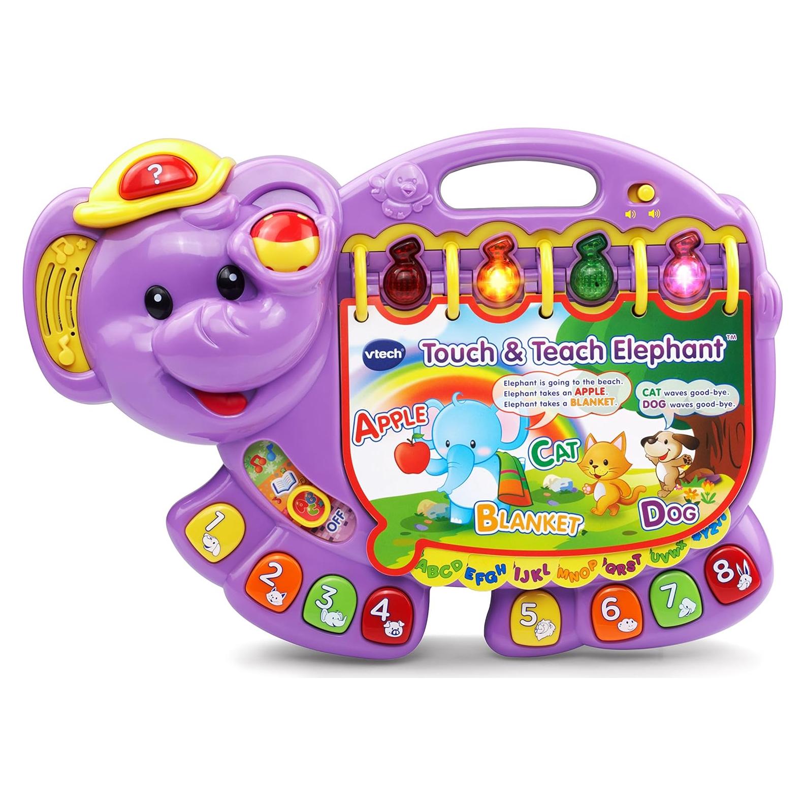 Elefante Táctil Educativo VTech 16 Páginas Interactivas