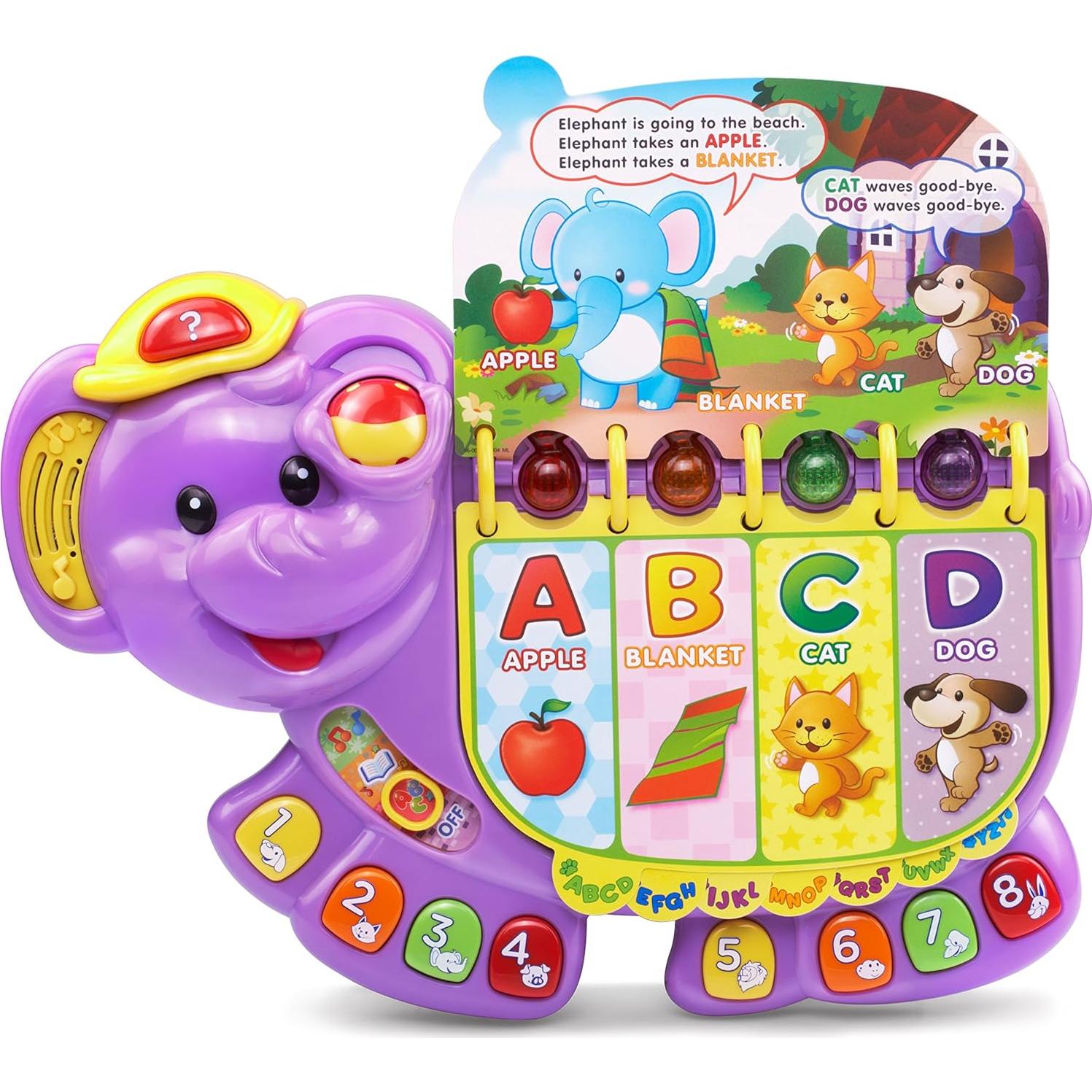 Elefante Táctil Educativo VTech 16 Páginas Interactivas
